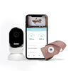 Owlet Monitor Duo Smart Sock 3 & HD Camera with Dusty Rose Accessory Sock