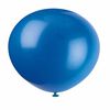 12" Latex Balloons, 10 pieces - Royal Blue
