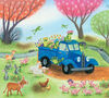 Le printemps du petit camion bleu