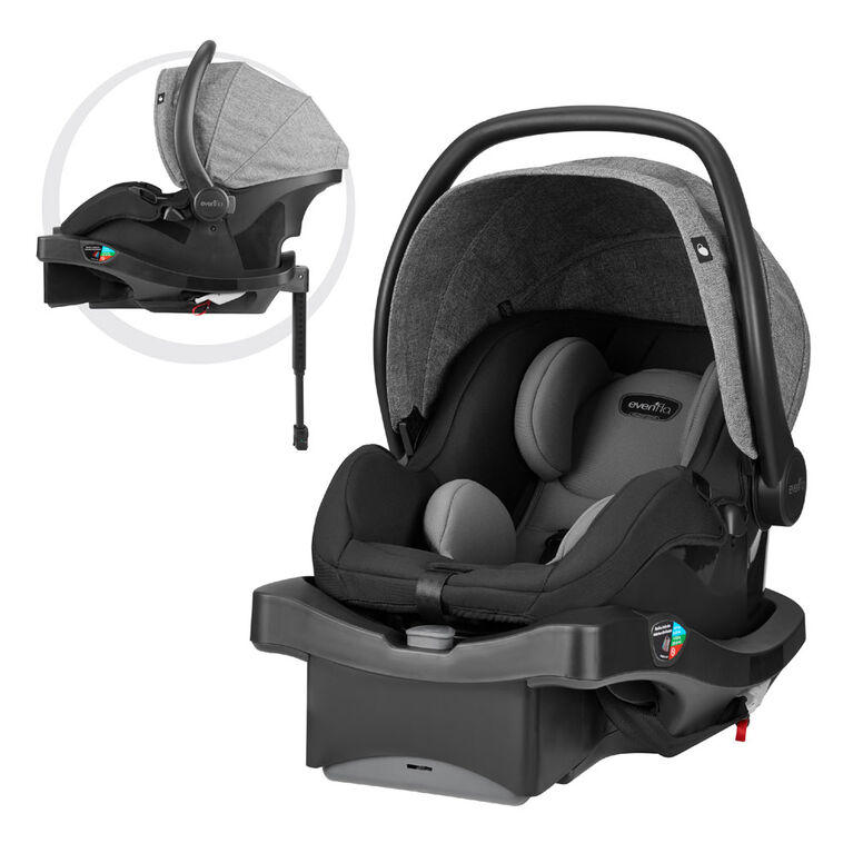 Evenflo Litemax Dlx Infant Car Seat Meteorite Babies R Us Canada - Evenflo Pivot Infant Car Seat Weight Limit