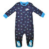 Nike footed Coverall - Navy, 0-3 newborn