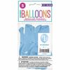 Blue Gingham 1st Bday 12" Ltx Balloons 5 pieces