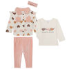 PL Baby 4 Piece Set Pink Heart 3M