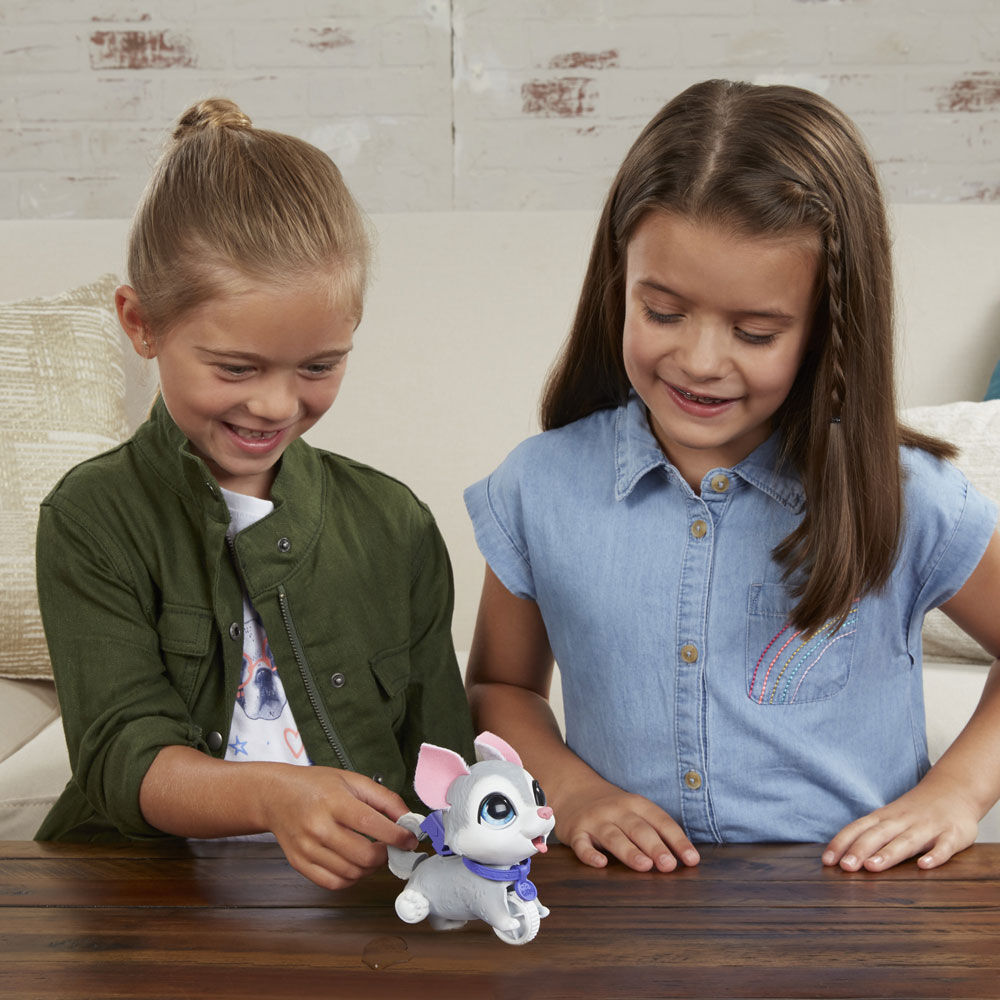 furReal Peealots Lil Wags Husky Interactive Pet Toy