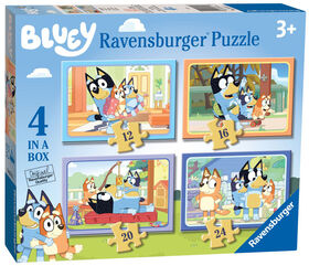 Ravensburger Bluey - Ensemble de 4 casse-têtes (12, 16, 20, 24 pièces)