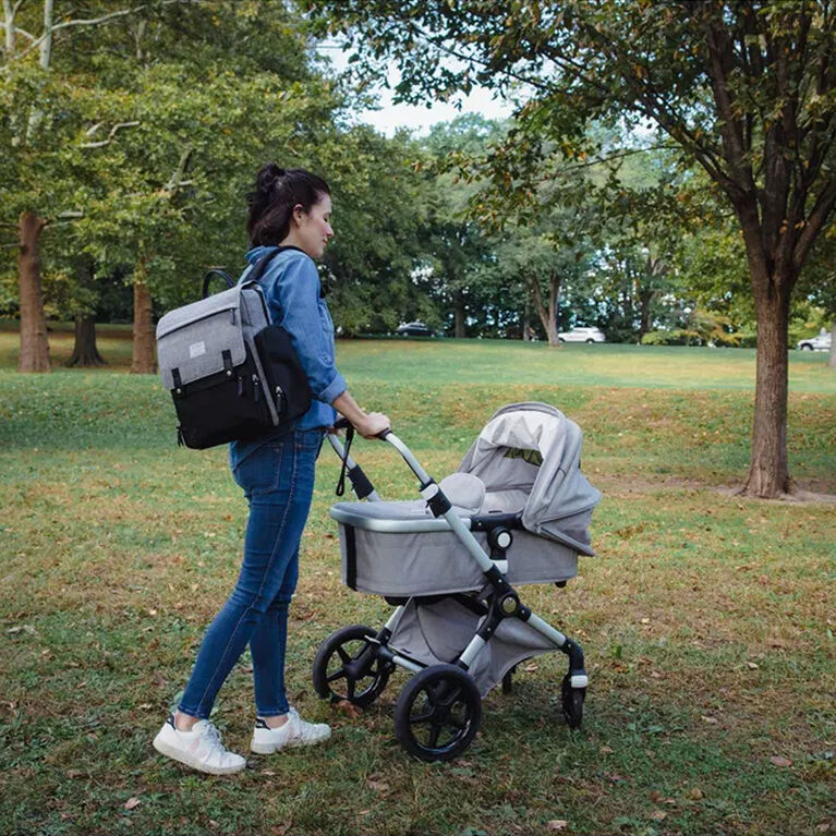 Sac a couches avec bretelles Cascade d'Eddie Bauer - Noir et gris