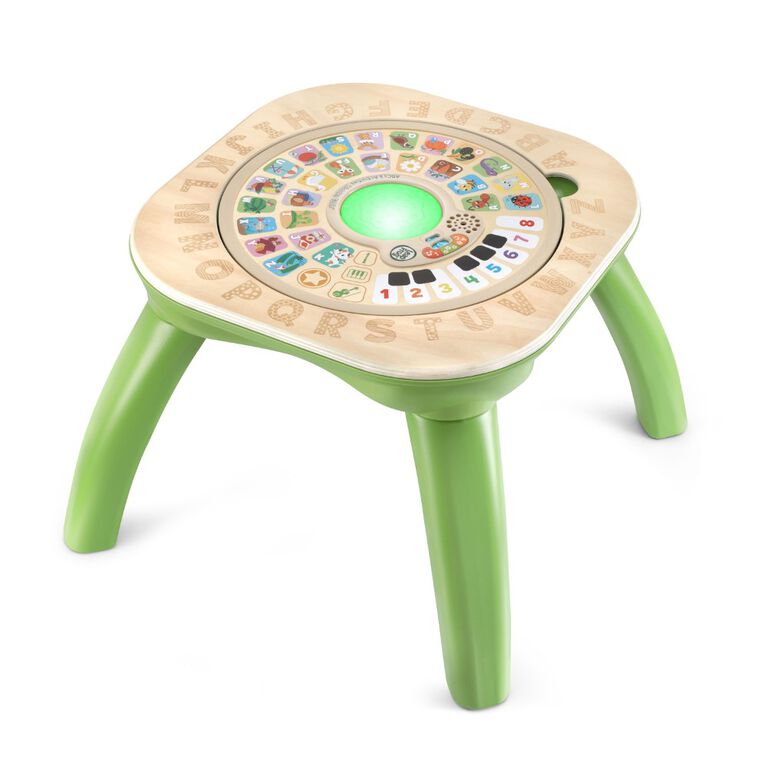 LeapFrog ABCs et Activities Wooden Table - Édition anglaise - Notre exclusivité