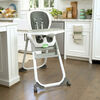Full Course SmartClean 6-in-1 High Chair - Slate