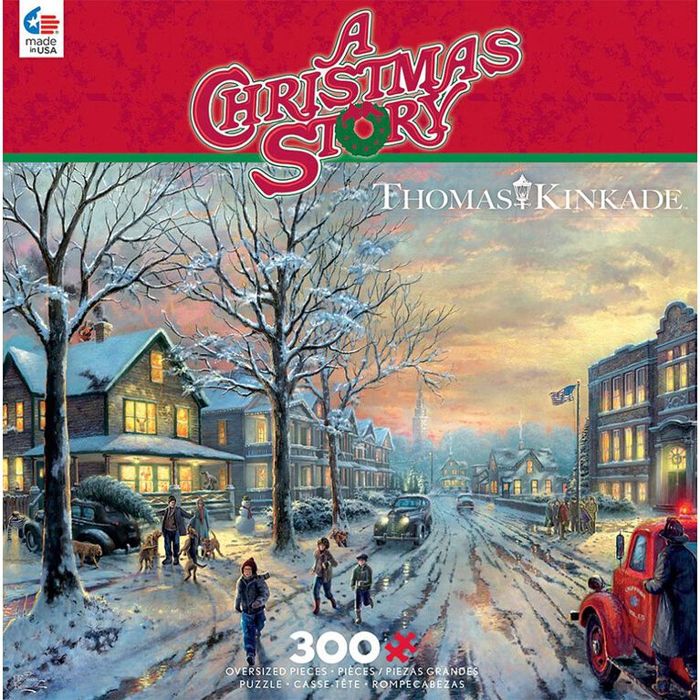 Ceaco Thomas Kinkade A Christmas Story Jigsaw Puzzle 300 Piece Toys R Us Canada
