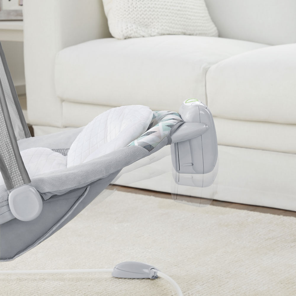 chadwick smartbounce automatic bouncer in grey