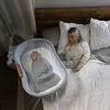 Couverture à Emmailloter HALO SleepSack - Ideal Temp - Heather Gray/Aqua Nouveau Né 0-3 Mois