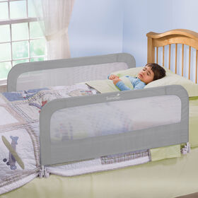 Double barrière de lit de sécurité Summer Infant - grise.