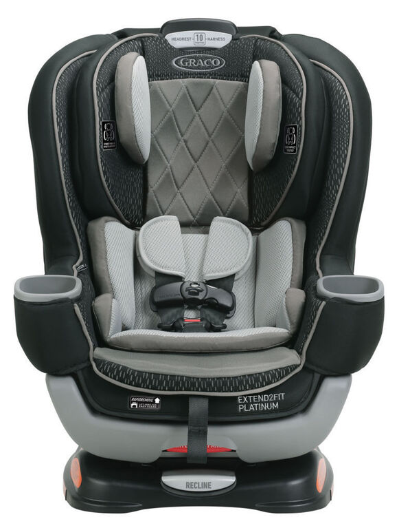 Graco Extend2Fit Platinum Convertible Car Seat - Hurley - R Exclusive
