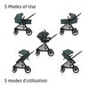 Maxi Cosi Zelia Luxe Système de voyage modulaire 5 en 1 - Vert essentiel