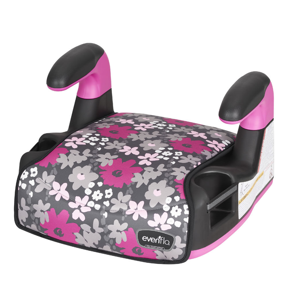 Evenflo Big Kid Amp No Back Pink Flowers