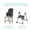 Maxi-Cosi Minla 6 in 1 High Chair - Classic Graphite