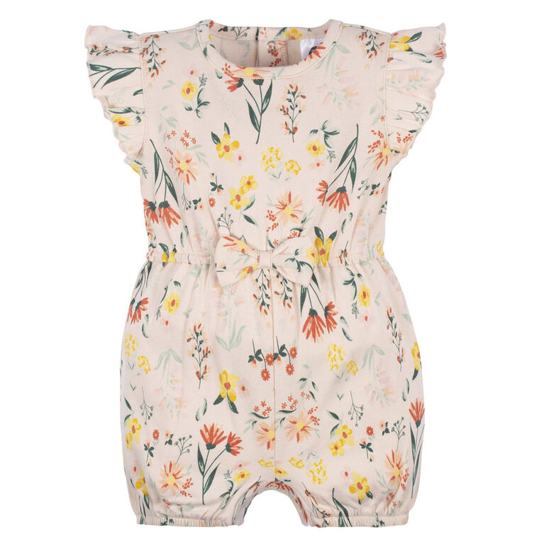 Gerber Childrenswear - 1 Pack Romper - Wildflower - 6-9M