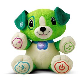 LeapFrog Mon Ami Scout, peluche pour b&eacute;b&eacute; avec personnalisation, musique et berceuses, contenu &eacute;ducatif pour les b&eacute;b&eacute;s et les jeunes enfants &Eacute;dition fran&ccedil;aise