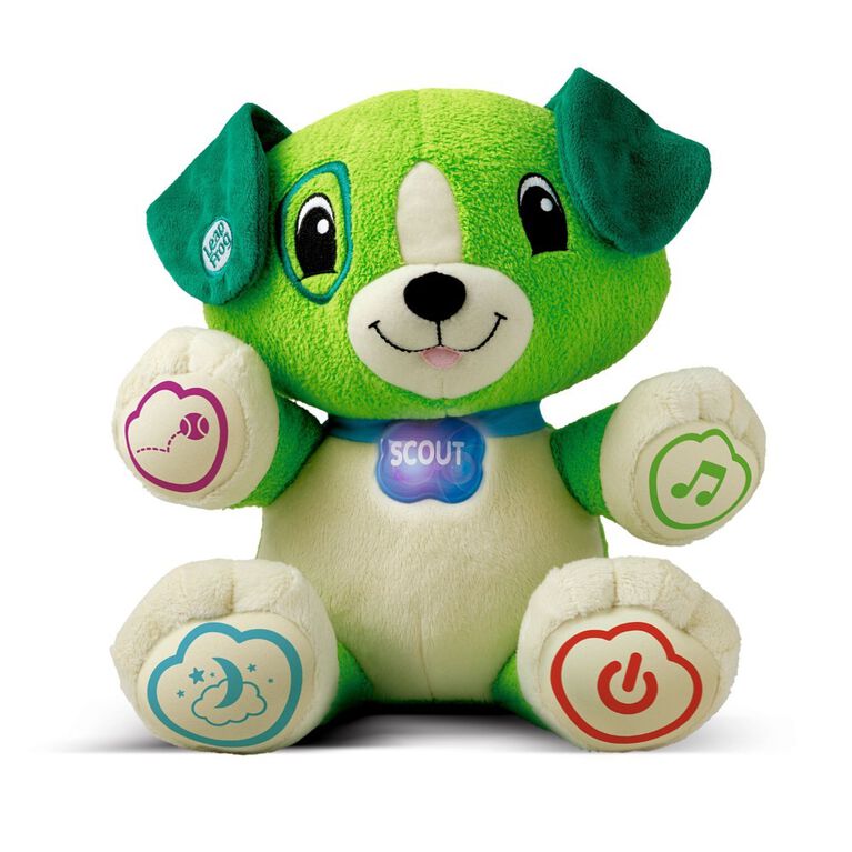 LeapFrog Mon Ami Scout, peluche pour b&eacute;b&eacute; avec personnalisation, musique et berceuses, contenu &eacute;ducatif pour les b&eacute;b&eacute;s et les jeunes enfants &Eacute;dition fran&ccedil;aise
