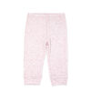 Naturelle 2 Piece Cuffed Pant Set: Pink 6M