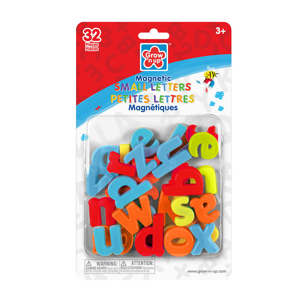 Grow n Up 32pcs Magnetic Small Letters