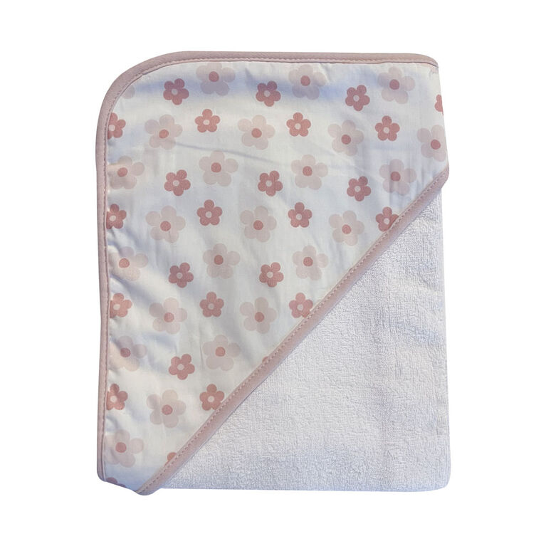 Serviette de bain Rose pqt 2