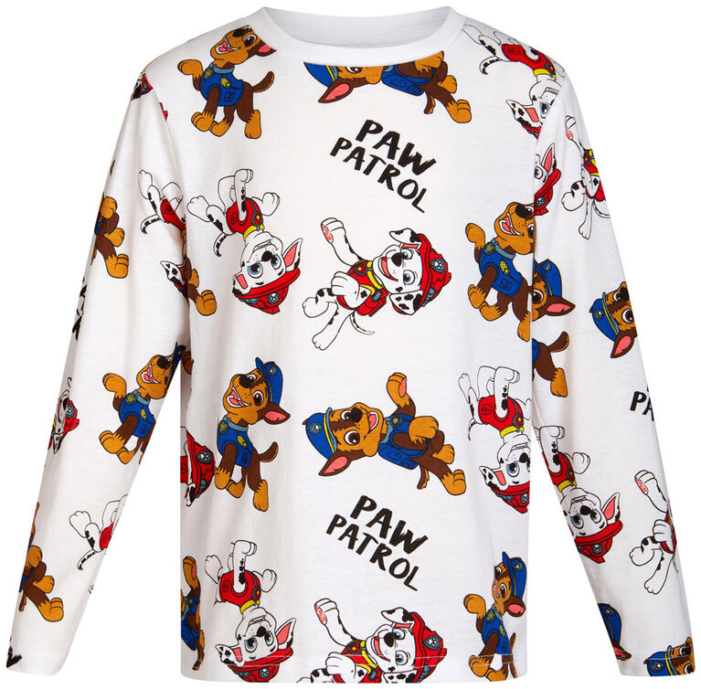 Paw Patrol - t-shirt à manches longues - PawPatrol / blanc