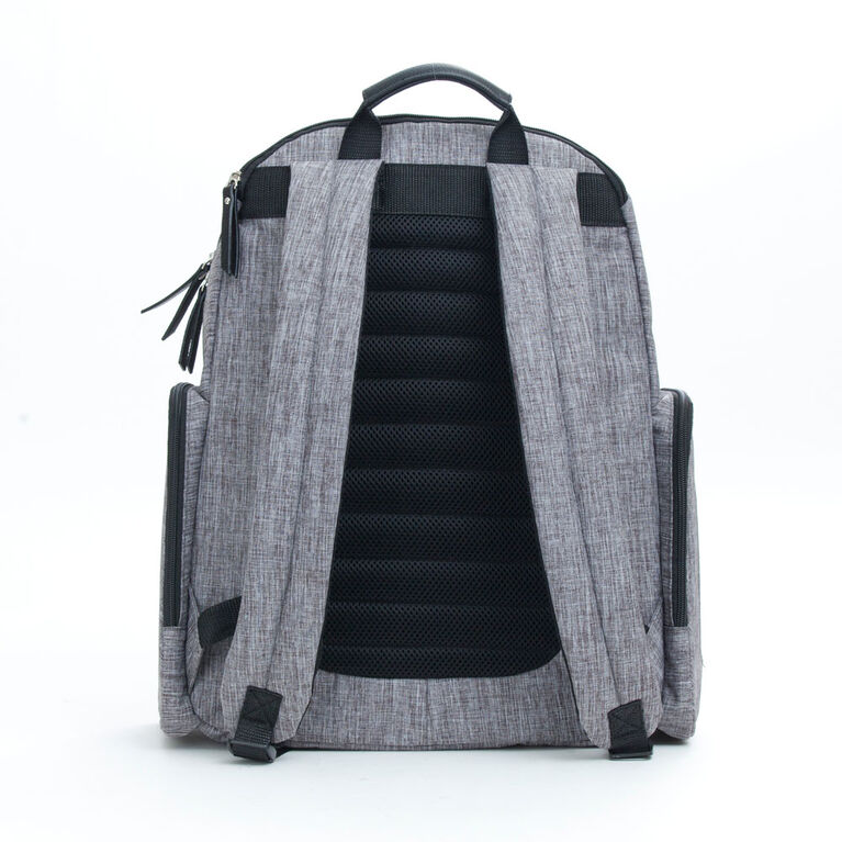 Baby Boom Places & Spaces Backpack Diaper Bag - Grey