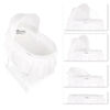 Lacy Portable 2In1 Bassinet&Cradle-White