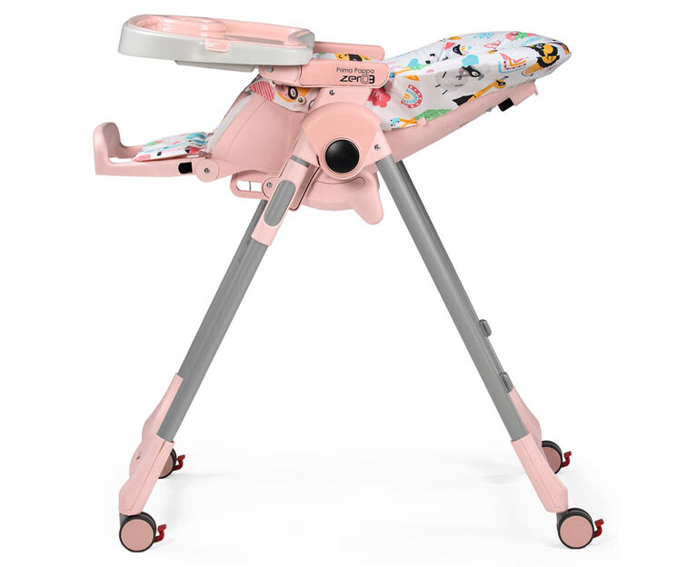 Peg Perego - Prima Pappa Zero 3 Highchair- Super Girl
