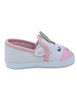 First Steps White Canvas Unicorn Girls Sneaker Size 2, 3-6 months - English Edition