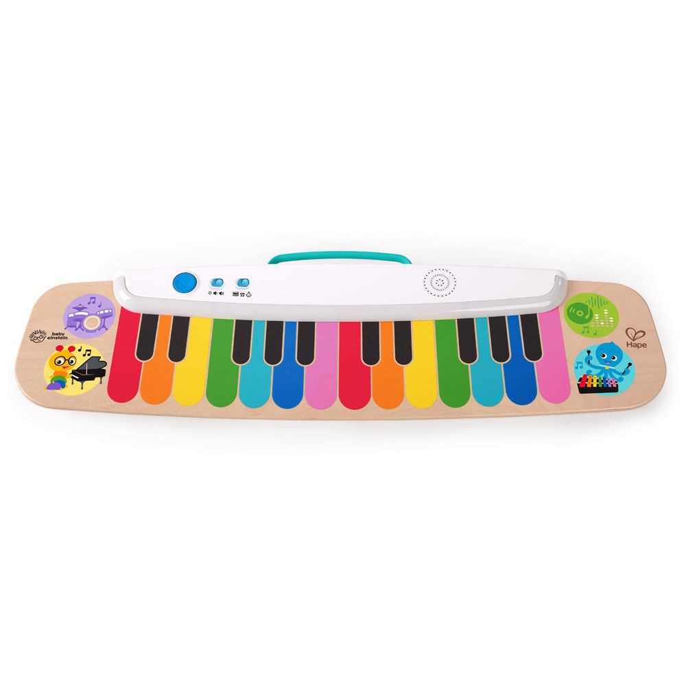 Baby Einstein Notes & Keys Magic Touch Wooden Electronic Keyboard Toddler Toy Ages 12 Months 