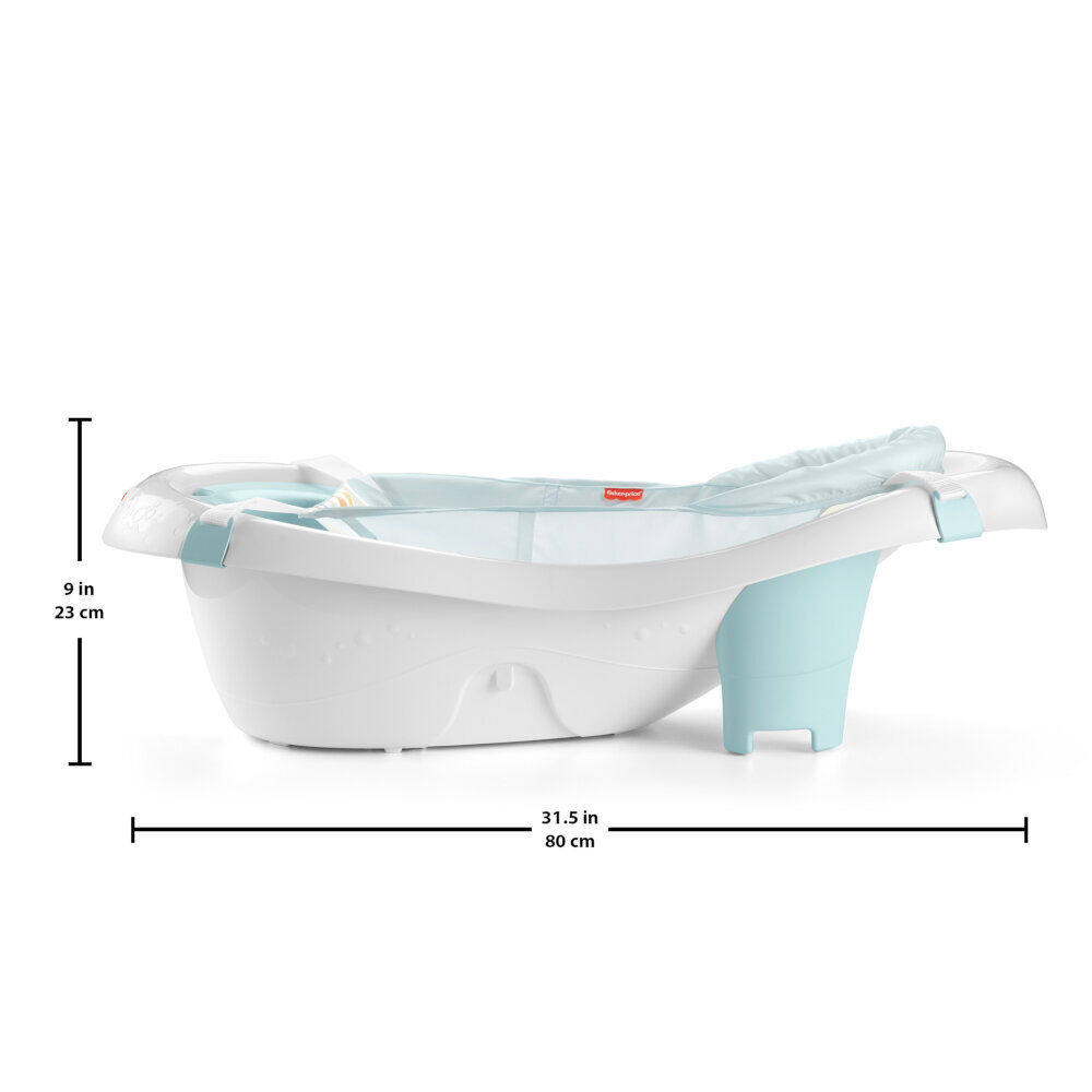 Fisher price soothing top river bath tub