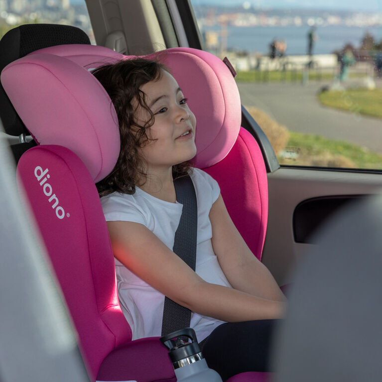 Cambria 2 Latch 2 in 1 Booster Car Seat, Pink