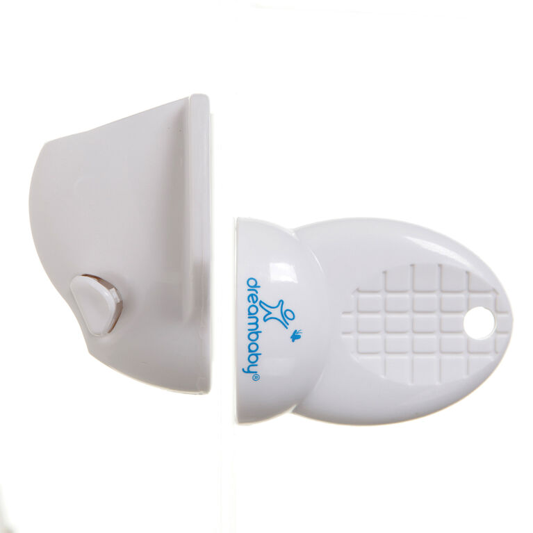 Dreambaby Adhesive Mag Lock - 4 Locks & 1 Key