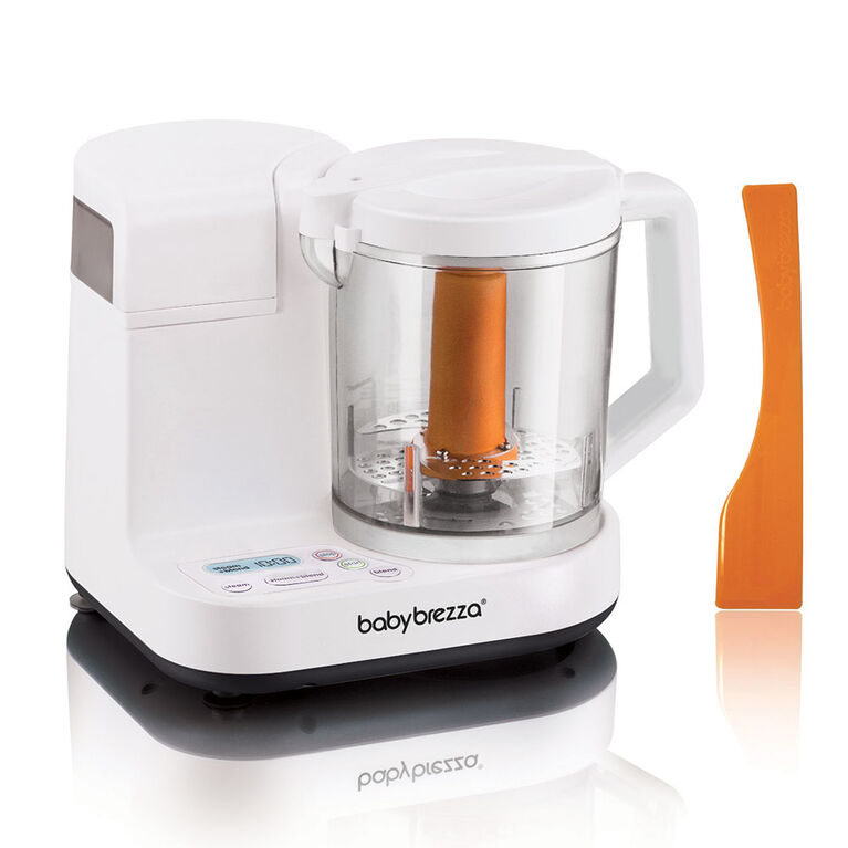 Robot tout-en-un en verre pour la preparation complete d'aliments pour bebes de Baby Brezza.