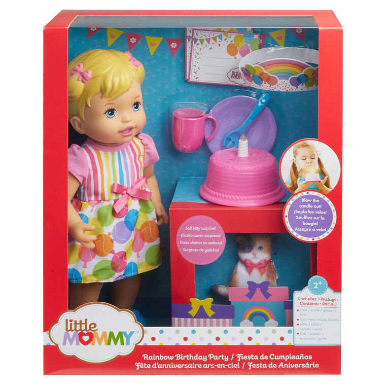 Little Mommy Rainbow Birthday Party Toys R Us Canada Little Mommy Rainbow Birthday Party Toys R Us Canada
