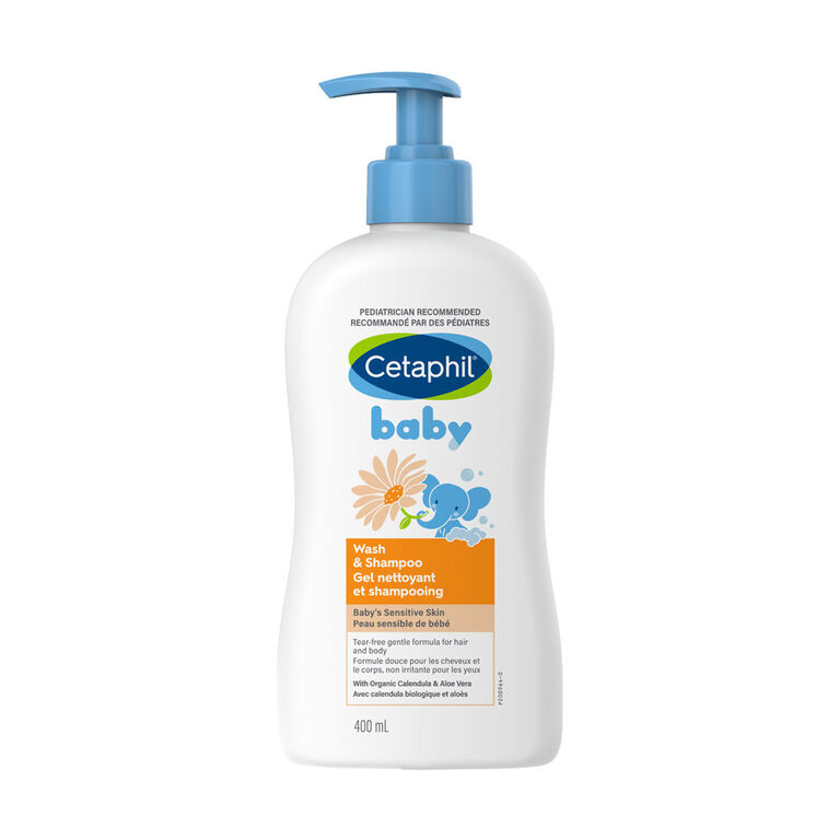 Cetaphil Baby Gel nettoyant et shampooing 400 ml.