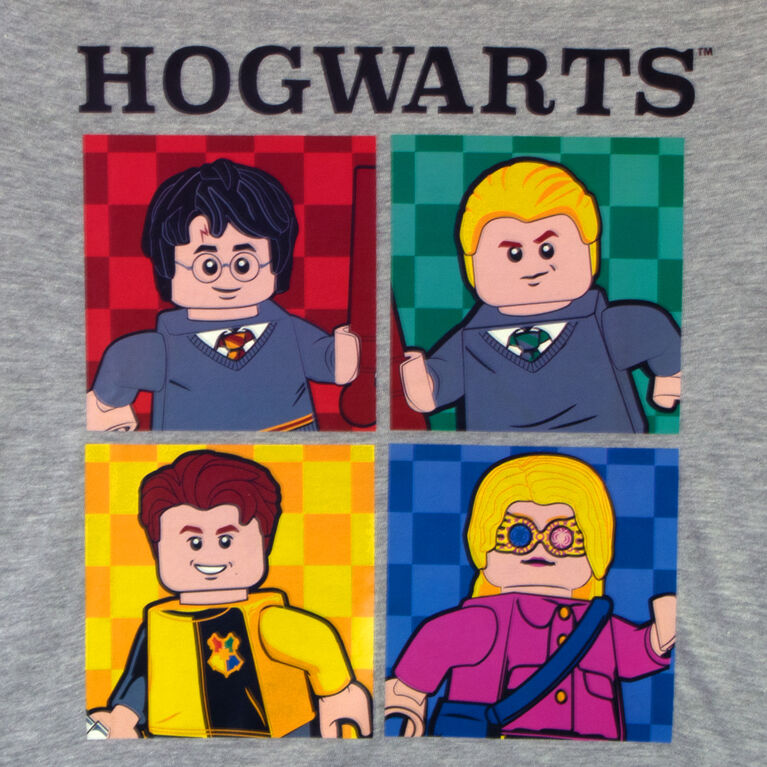 Lego Harry Potter Tshirt Manches Courtes Gris Chiné