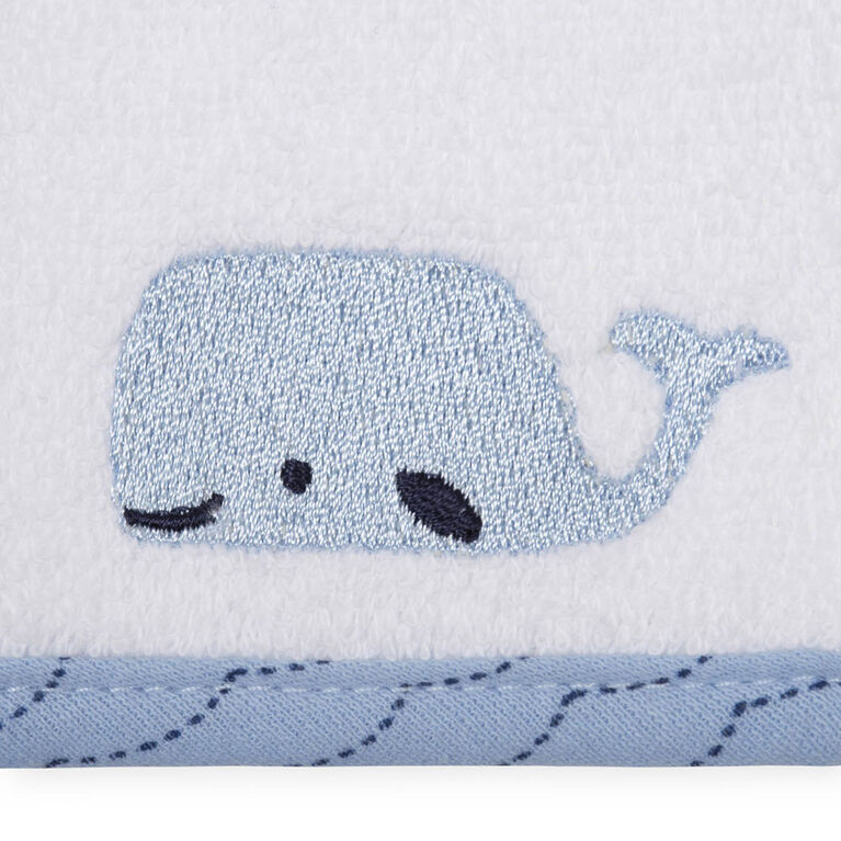 Koala Baby 6-Pack Washcloths, Blue Maritime