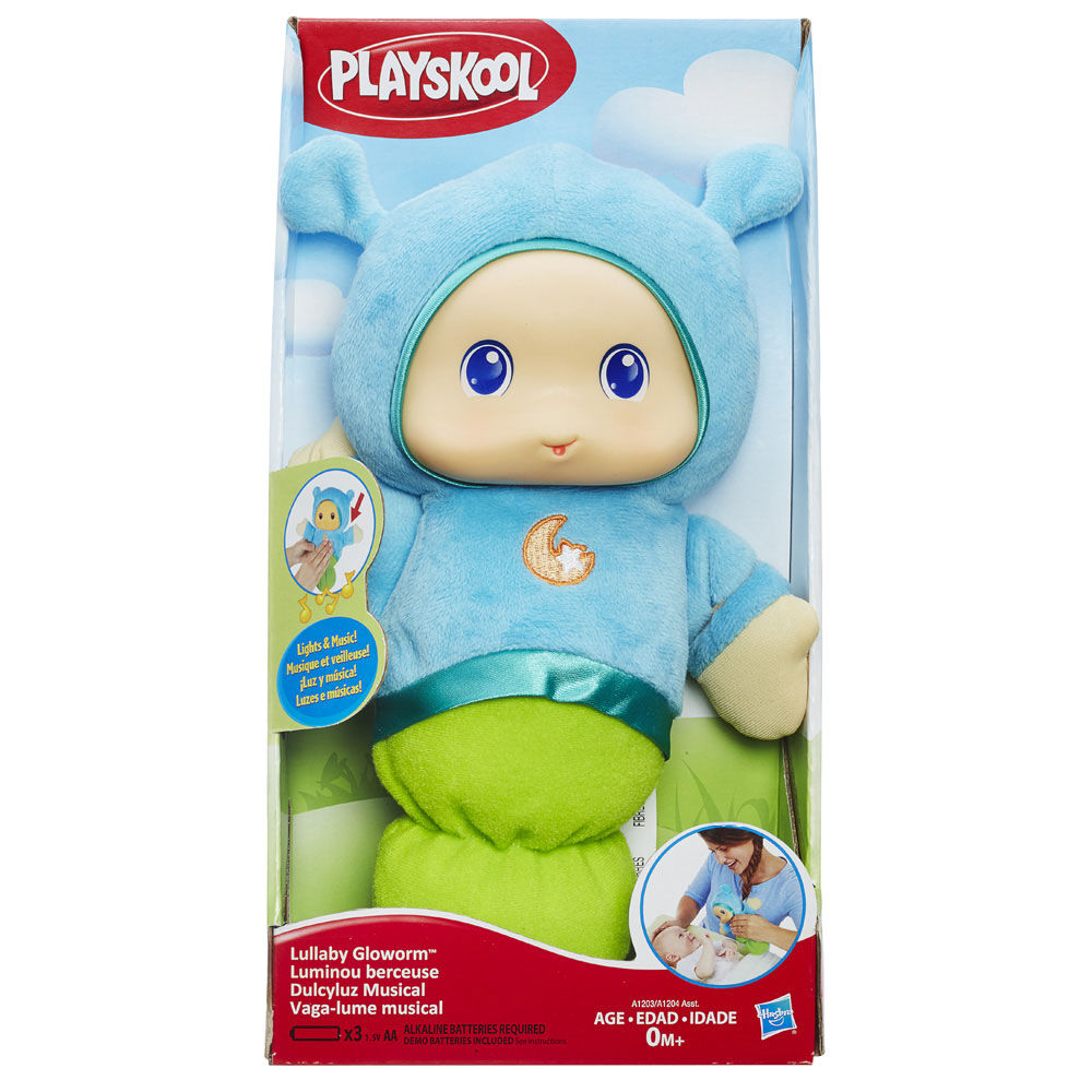 Playskool Favorites Lullaby Gloworm Toy Blue 