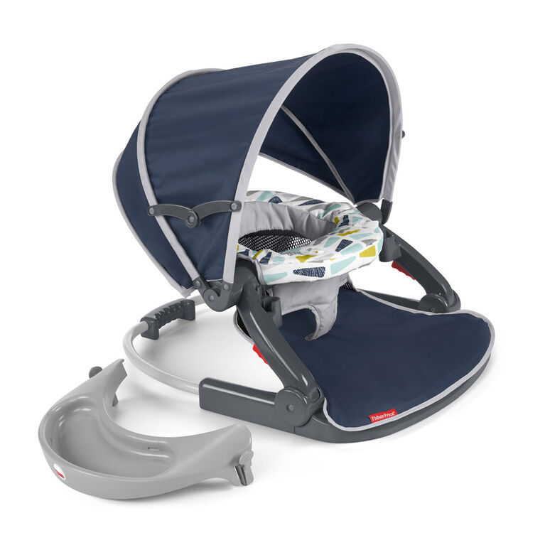 Siège jeu et confort portatif de Fisher-Price - Quartiers de citron, siège portatif pour bébé