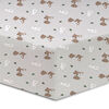 Koala Baby Lot de 1 drap en flanelle Motif lapin des bois