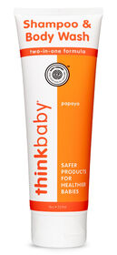 Shampooing et nettoyant pour le corps à la papaye Thinkbaby