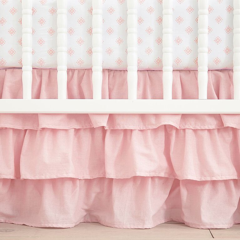 Levtex Baby Willow 4-Piece Crib Bedding Set - Pink
