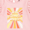 Levi's Sun Top and Shorts Set - Quartz Pink - Size 24M