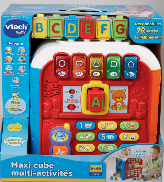 Vtech - Maxi cube multi-activités - Édition française