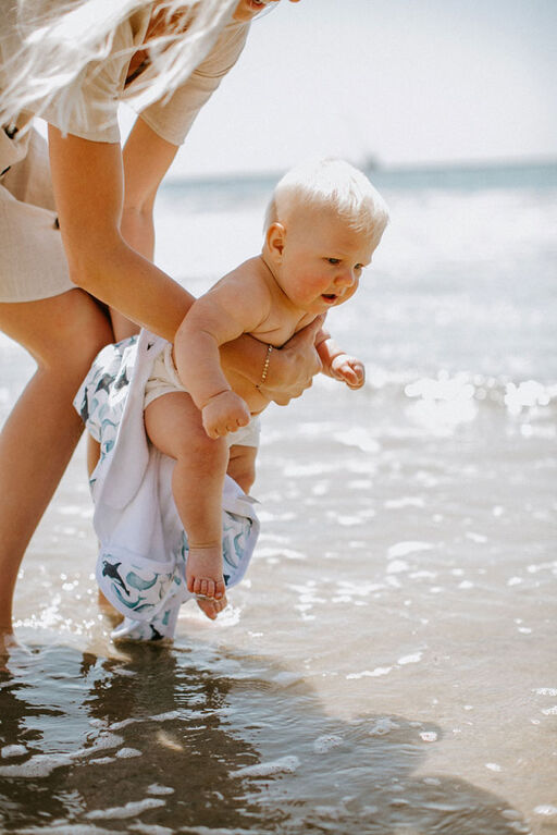 Copper Pearl Kai Premium Knit Hooded Towel