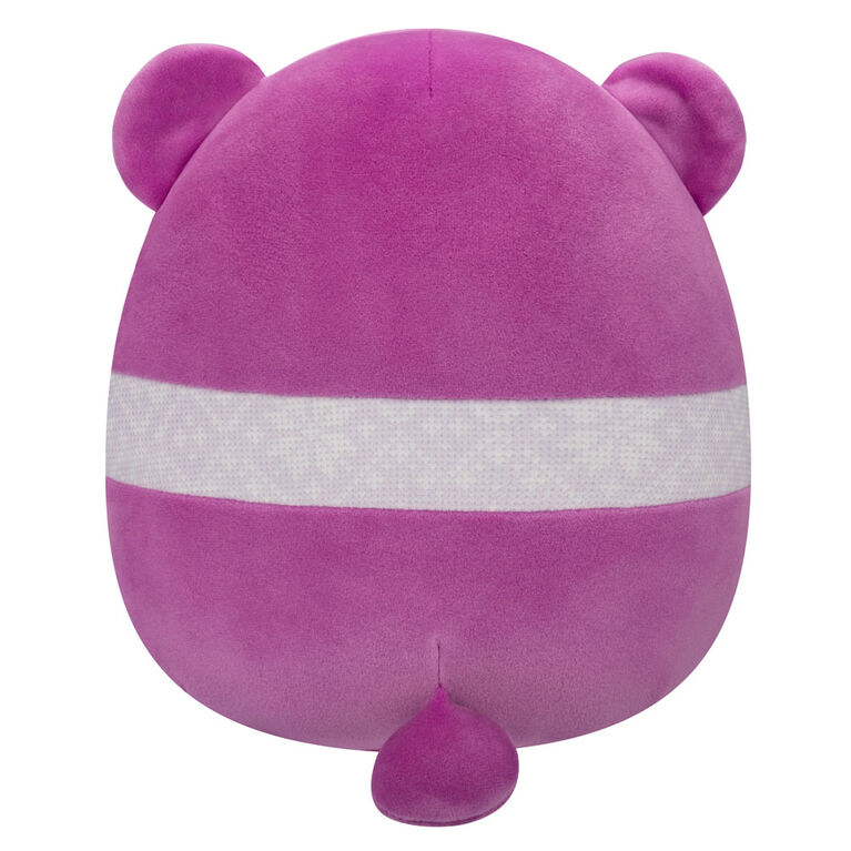 Squishmallows 7.5" - Crisanta l'ours violet avec son écharpe