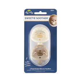 Itzy Ritzy Sweetie Soother 2pk - Pain grillé et crème au beurre